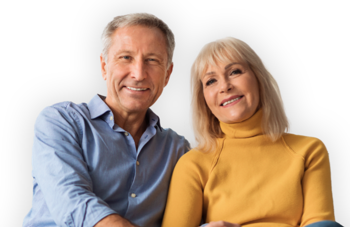 photo of man and woman smiling