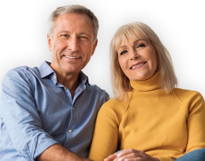 photo of man and woman smiling